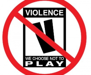 say no to violent video games 